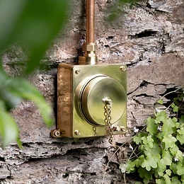 Soho Lighting Chelsea Solid Brass 1 Gang IP66 Outdoor 16A European Schuko Socket