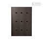 Heritage Bronze 9 Gang 2 Way Dimming Toggle Switch with Bronze Toggle - The Palaces Collection