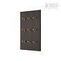 Heritage Bronze 9 Gang 2 Way Dimming Toggle Switch - The Palaces Collection