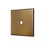 Aged Brass 1 Gang TM Module Grid Switch Plate - The Palaces Collection