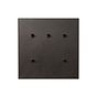 Heritage Bronze 5 Gang 20A 2 Way Retractive Toggle Switch with Bronze Toggle - The Palaces Collection