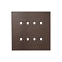 Heritage Bronze 8 Gang TM Module Grid Switch Plate - The Palaces Collection