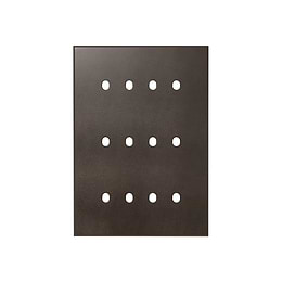 Heritage Bronze 12 Gang TM Module Grid Switch Plate - The Palaces Collection