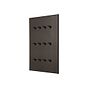 Heritage Bronze 12 Gang 20A 2 Way Retractive Toggle Switch with Bronze Toggle - The Palaces Collection