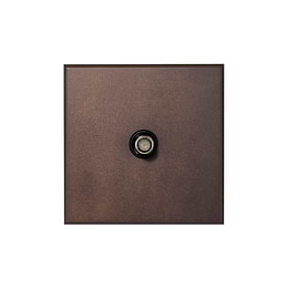 Heritage Bronze 1 Gang Satellite Socket with Black Insert  - The Palaces Collection