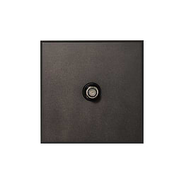 Heritage Bronze 1 Gang Satellite Socket with Black Insert - The Palaces Collection