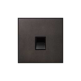 Heritage Bronze 1 Gang BT Master Telephone Socket with Black Insert - The Palaces Collection