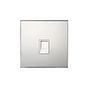 Nickel 1 Gang CAT5/CAT6 RJ45 Ethernet Data Socket with White Insert - The Palaces Collection