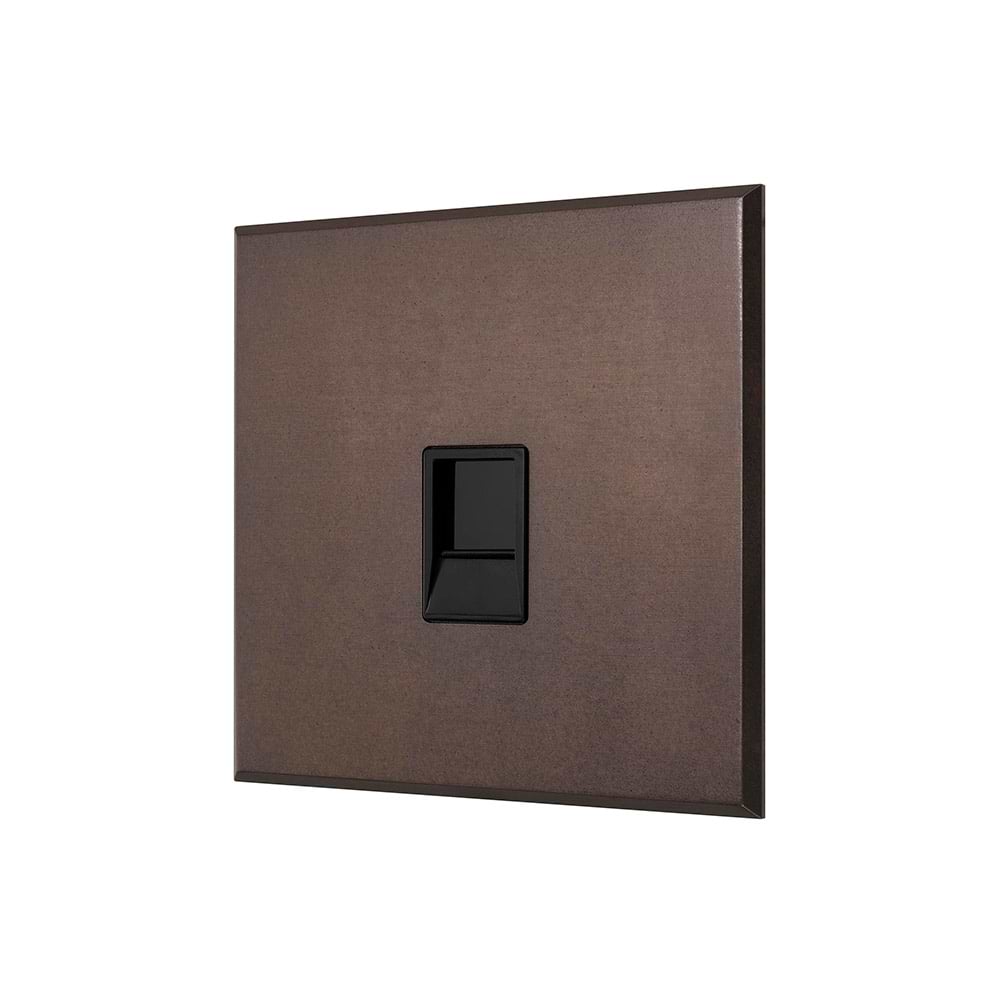 Soho Lighting Heritage Bronze 1 Gang CAT5/CAT6 RJ45 Ethernet Data ...