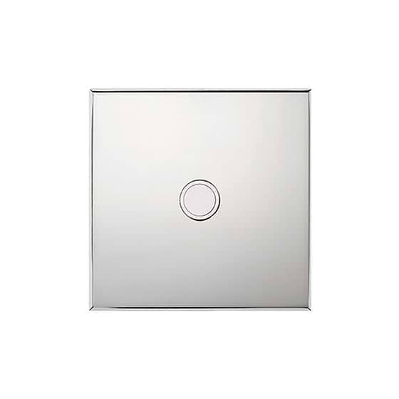Nickel 20A Flex Outlet with White Insert - The Palaces Collection