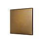 Aged Brass Single Blank Plate - The Palaces Collection