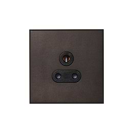 Heritage Bronze 5A Unswitched Socket with Black Insert - The Palaces Collection