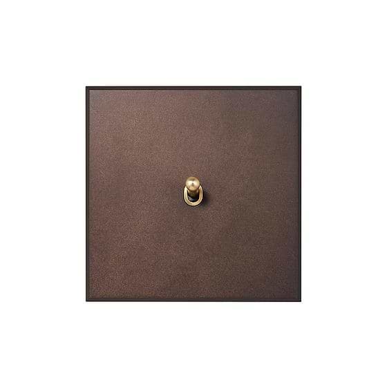 Heritage Bronze 1 Gang 20A 2 Way Toggle Switch - The Palaces Collection