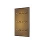 Aged Brass 12 Gang 20A 2 Way Retractive Toggle Switch - The Palaces Collection
