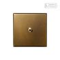 Aged Brass 1 Gang 2 Way Dimming Toggle Switch - The Palaces Collection