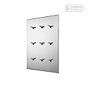 Soho Lighting Nickel 9 Gang 2 Way Dimming Toggle Switch - The Palaces Collection