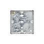 1 Gang 35mm Glavanised Steel Flush Knock Out (Back) Box