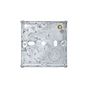 1 Gang 47mm Galvanised Steel Flush Knock Out (Back) Box
