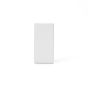 White Blank Plate 25*50MM EM-Euro Module