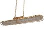 Soho Lighting Warwick Brass Industrial Strip Large Pendant Light - The Statement Collection