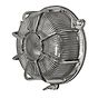 Soho Lighting Carlisle Web Prismatic Glass IP65 Outdoor & Bathroom Nickel Bulkhead Wall Light
