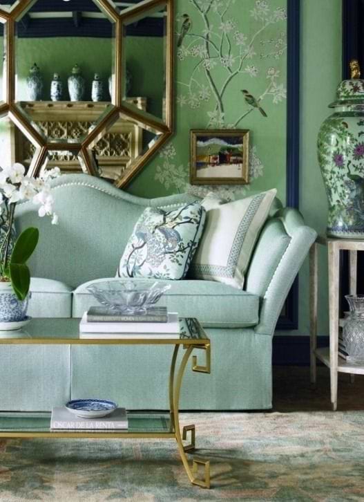 mint green living room ideas