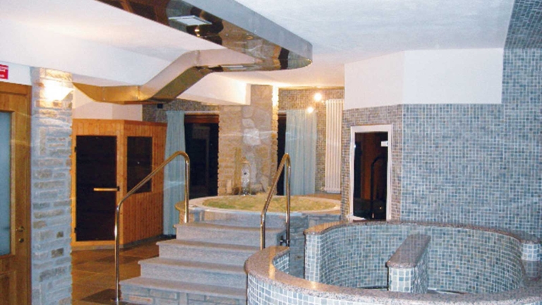The small spa area