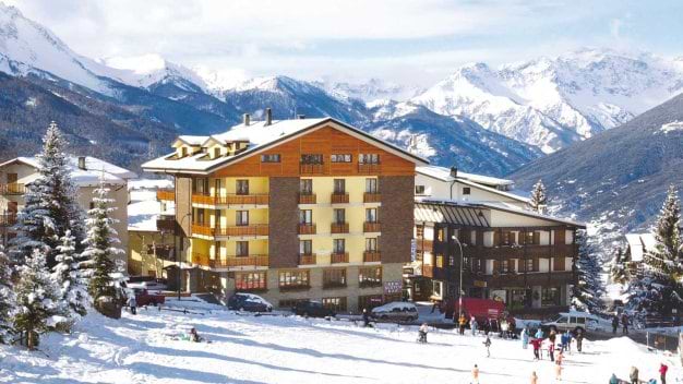 The slopeside Hotel Stella Alpina