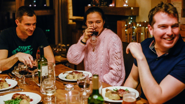 Spend some quality time with friends & family