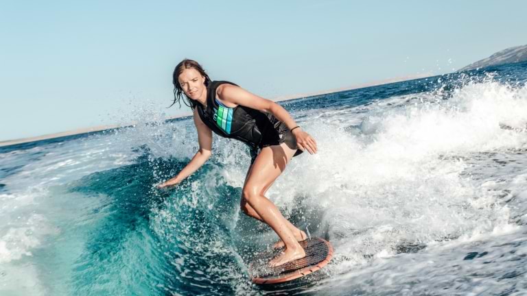 Wake surf at Alana Beach Club