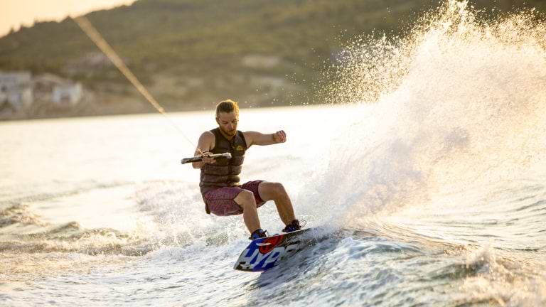 Wakeboarding at Alana Beach Club