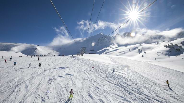 Wide-open pistes
