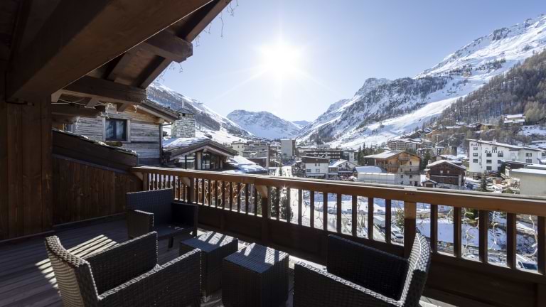 Suite balcony