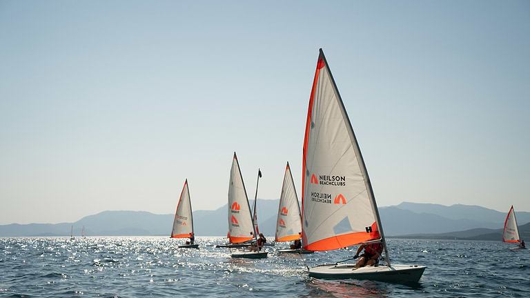 Set sail at Vounaki Beach Club