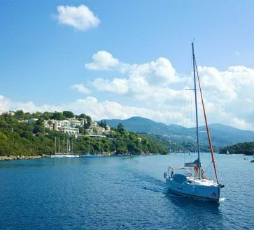 Sailing in the Northern Ionian