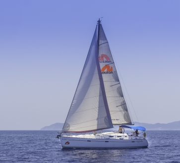 Neilson yacht sailing in the Ionian