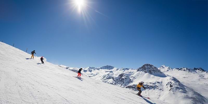 Skiing at Easter