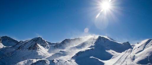 Grandvalira ski area in Andorra
