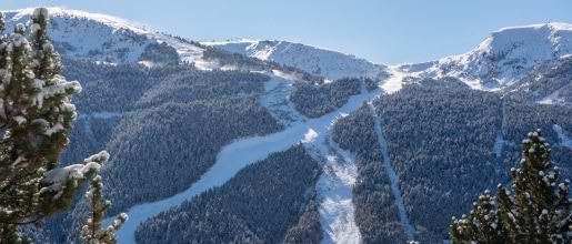 Ski slopes in Andorra