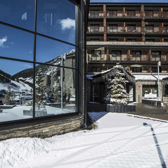 The hotel exterior