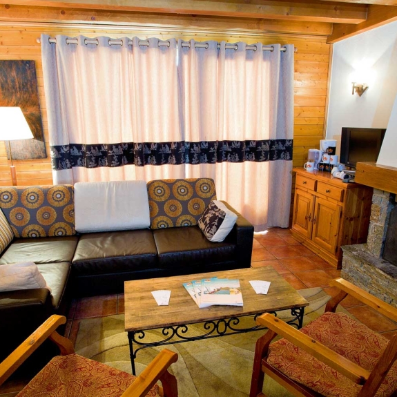 The cosy lounge