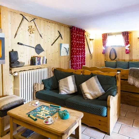 The cosy snug area