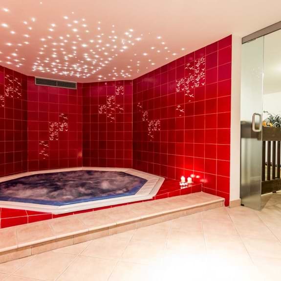 The large hot tub