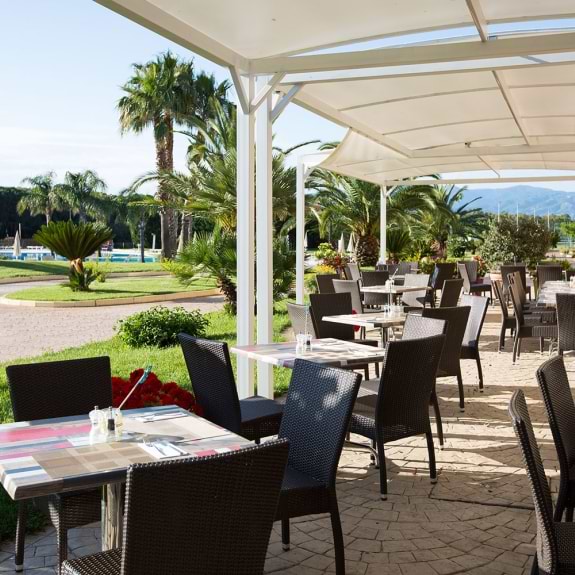restaurant terrace