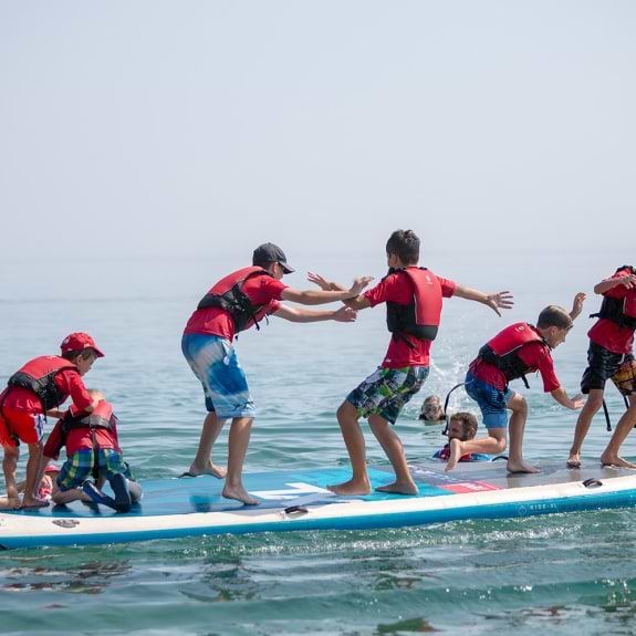 fun on the mega sup