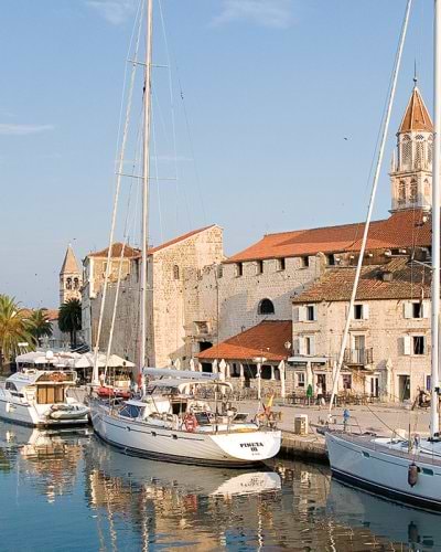 The town of Trogir in Croatia