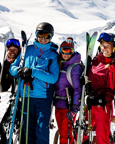 group ski holiday in Tignes