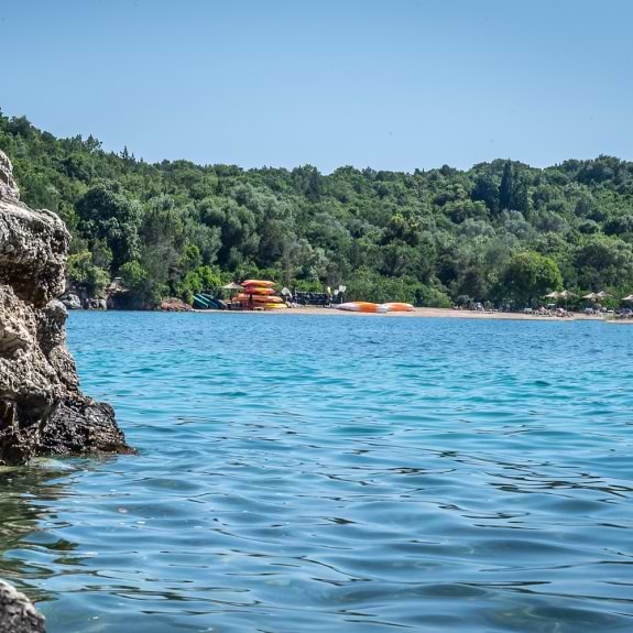 clear, blue sea