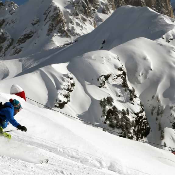 Skier in Italy