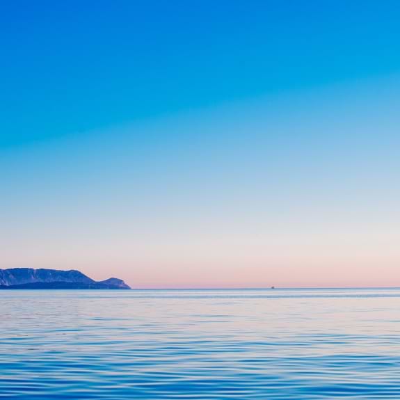 View of sardinia